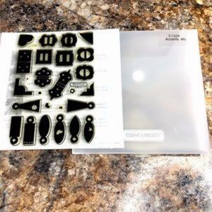 Close to My Heart Stamp Set "Accents, etc" C1229 New Condition